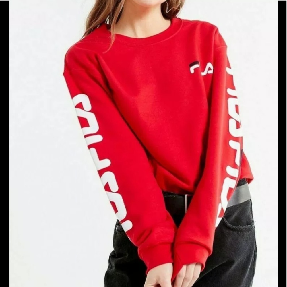 Fila crew neck sweatshirt top classic fila brand